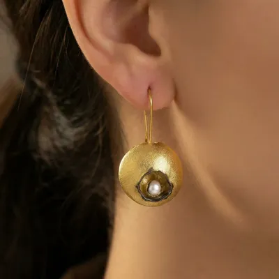 Bijoux - Boucles d'oreilles Cenote - V UNIQUENESS FINE GREEK JEWELRY