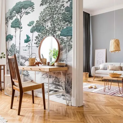 Decorative wall frescoes - Les Pins - PAPERMINT