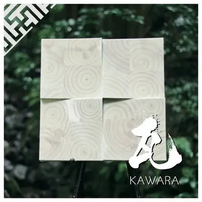 Other wall decoration - KAWARA Radial Square Series [WALL DECOR] - RADIAL SQUARE