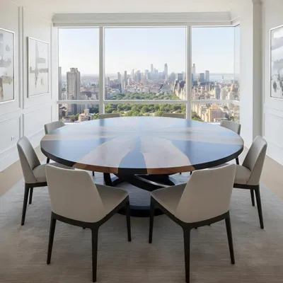 Dining Tables - Table ONYX - ÉCRIN COLLECTION - MEUBLES THOURET