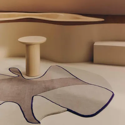 Contemporary carpets - Pouch / MELANGE Collection - DEIRDRE DYSON