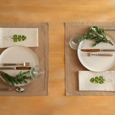 Dish towels - Embroidery - BUSATTI  SINCE 1842