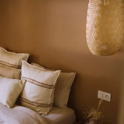 Decorative wall frescoes - Beautiful Brown Painting - BILBOQUET DÉCO