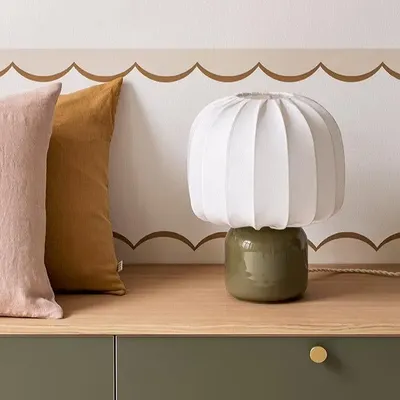 Wallpaper - Frieze - Dramatic Turn of Events - Camel - BILBOQUET DÉCO