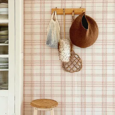 Wallpaper - Hyphen Wallpaper - Camel - BILBOQUET DÉCO