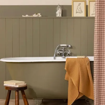 Decorative wall frescoes - Paint: Powder of Escape - BILBOQUET DÉCO