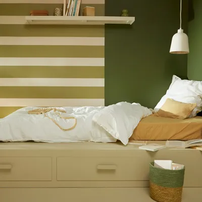 Wallpaper - Freshwater Marine Wallpaper - Green - BILBOQUET DÉCO