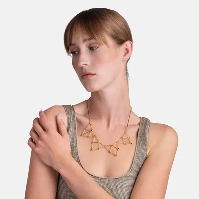 Jewelry - Web necklace - C.KARAKALPAKI