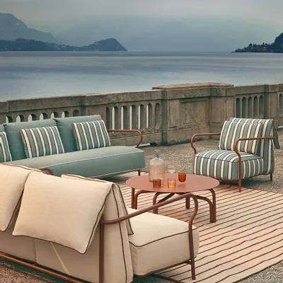 Lawn armchairs - Salò armchair by Unopiù designed by Matteo Thun and Benedetto Fasciana - UNOPIÙ