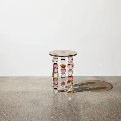 Crystal ware - Azalea Side Table - REFLECTIONS COPENHAGEN