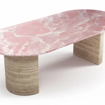 Tables Salle à Manger - Refleko - Tables à manger - Onyx Rose - STONE VALLEY