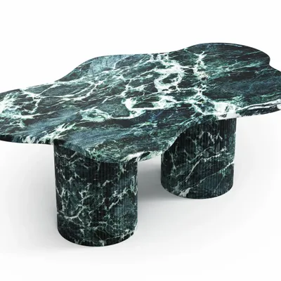Tables basses - Nunoca - Tables basses - Marbre Verde Alpi - STONE VALLEY