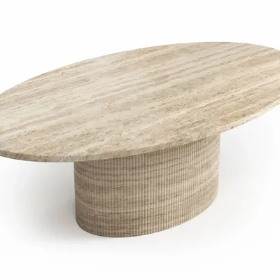 Tables basses - Valleyra - Tables basses - Travertin Classique - STONE VALLEY