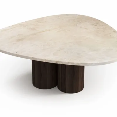 Coffee tables - Rivage - Coffee Tables - Crema Marble - STONE VALLEY