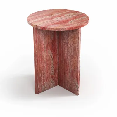 Other tables - Ocel - Other tables - Red Travertine - STONE VALLEY
