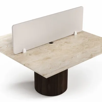 Bureaux - Escalerion - bureaux - Marbre crema - STONE VALLEY