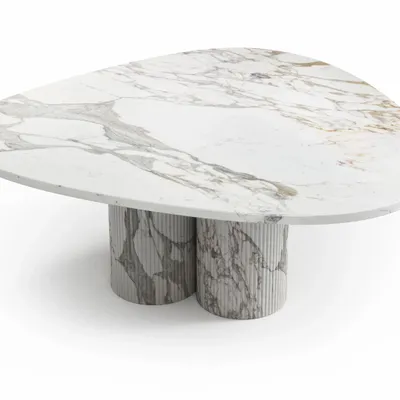 Coffee tables - Rivage - Coffee Tables - Calacatta Oro Marble - STONE VALLEY