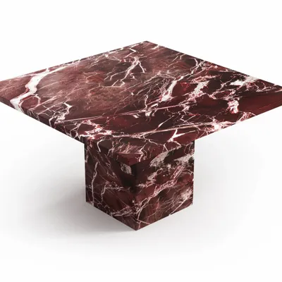 Tables basses - Carrera - Tables basses - Marbre Rosso Levano - STONE VALLEY