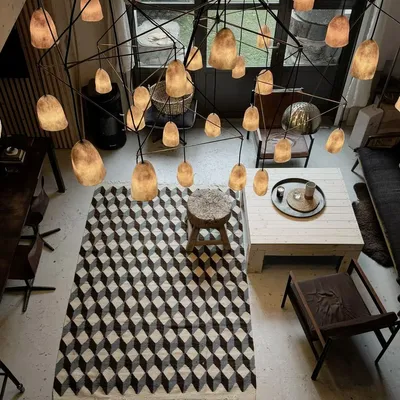 Objets de décoration - Mobile « Q » géant en Feutre - 18 ou 30 suspensions - PO! PARIS