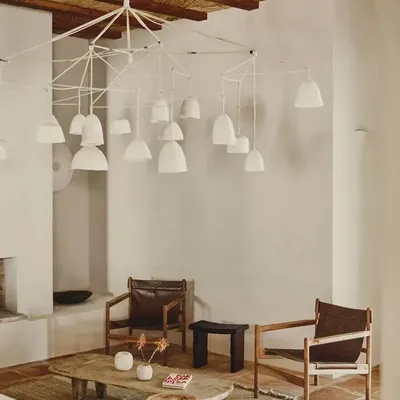 Objets de décoration - Mobile « Q » géant en Feutre - 18 ou 30 suspensions - PO! PARIS