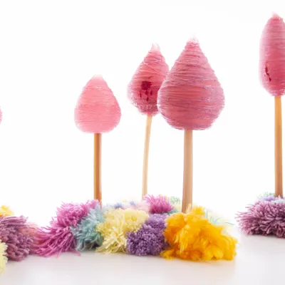 Verre d'art - Fairy Floss - LAURE  FRADIN