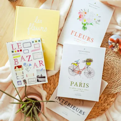 Papeterie bureau - le Bazar livre de stickers - HACHETTE LIVRE