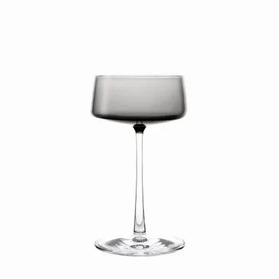 Verres - VidaVerre à champagne coloré Martini Gris - 6 pièces 230 ml - PEKALLA CRISTAL GLASS