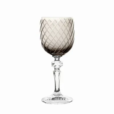 Verres - Gratia verres à vin en cristal Mokka - 6 pièces 170 ml - PEKALLA CRISTAL GLASS