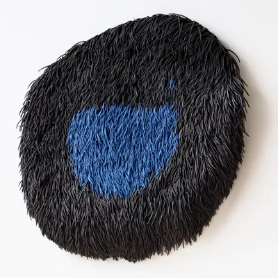 Ceramic - FUR WITH A BLUE STAIN - KATIA TERPIGOREVA