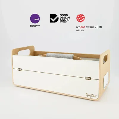 Range-tout - Organiseur de bureau et support pour ordinateur portable Gustav Origin - GUSTAV