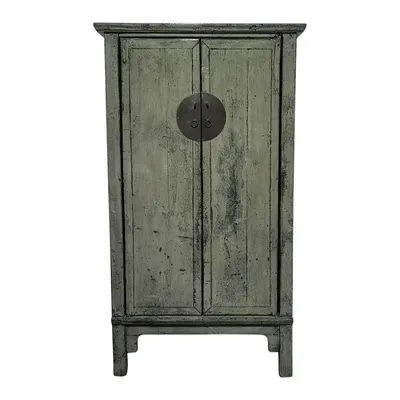 Wardrobe - Old and unique lacquered high cabinet - PAGODA INTERNATIONAL