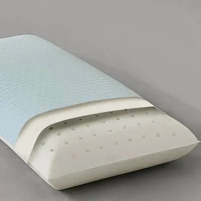 Literie pour hôtels - Coussin viscoélastique Karmen avec effet rafraîchissant 40x60/40x80 - KAMASANA