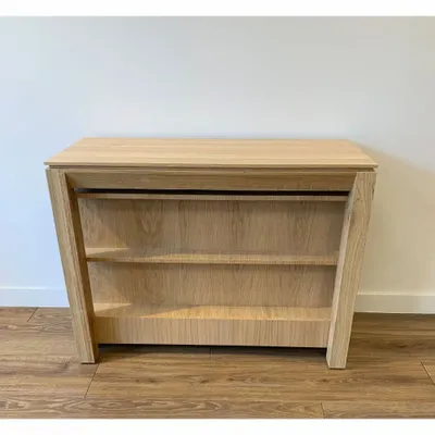 Console table - Slow BOX Extendable Console with built-in extensions - LTC - MOBILIER GAIN DE PLACE ET FONCTIONNEL DEPUIS 1971