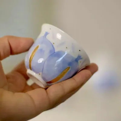 Tasses et mugs - Tasse de Noël en forme de grenade - Bleu céleste - GLAZARA