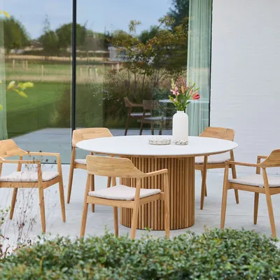 Lawn tables - Amato Dining table - JATI KEBON