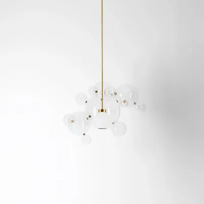 Hanging lights - Bolle Pendant 14 Large Coloured - GIOPATO & COOMBES