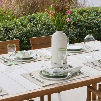 Tables de jardin - Lynn Dining table - JATI KEBON