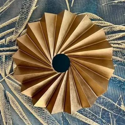 Objets design - Mirror Lens gold - CREATIV LIGHT