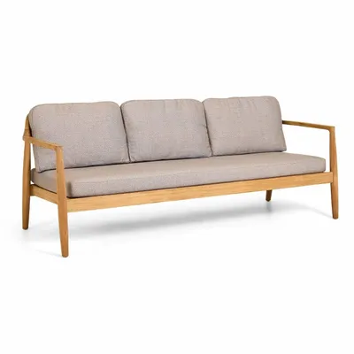 Fauteuils de jardin - Tofino teak Sofa 3 seat - JATI KEBON