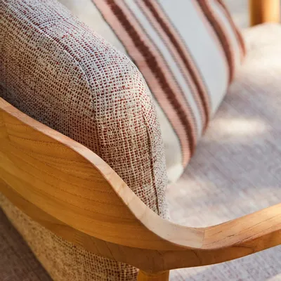 Fauteuils de jardin - Tofino teak Sofa 3 seat - JATI KEBON