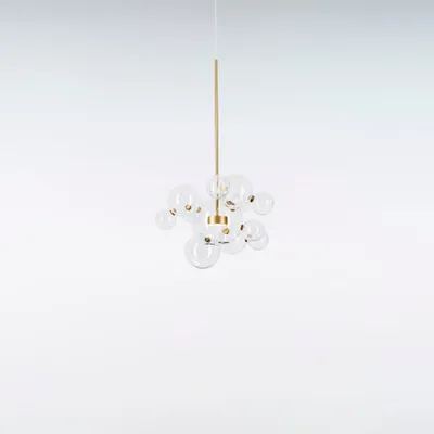 Hanging lights - Bolle Pendant 14 Small Coloured - GIOPATO & COOMBES