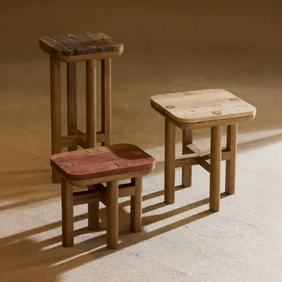 Coffee tables - Connection side table - low - ARIANE VAN DIEVOET