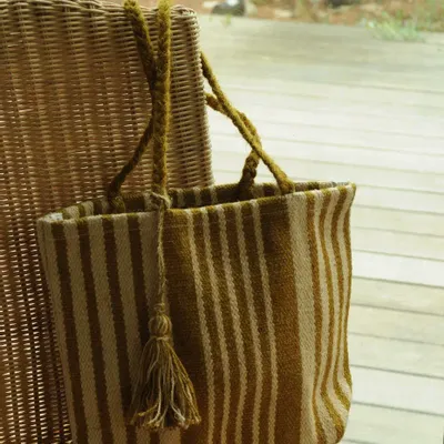 Bags and totes - LYDIA ochre jute bag - BAOBAB