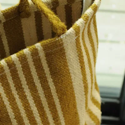 Sacs et cabas - Sac jute LYDIA ocre - BAOBAB