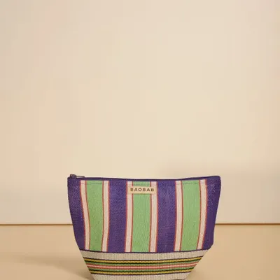Clutches - Purple Bayadères Clutch - BAOBAB