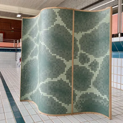Panneaux séparateurs - Tesselles mosaïques - paravent - TESSELLES