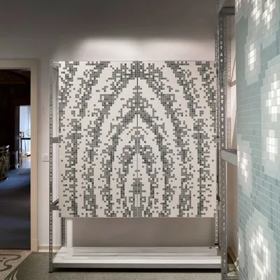 Carreaux de faïence - Tesselles mosaïques - Ondes - TESSELLES