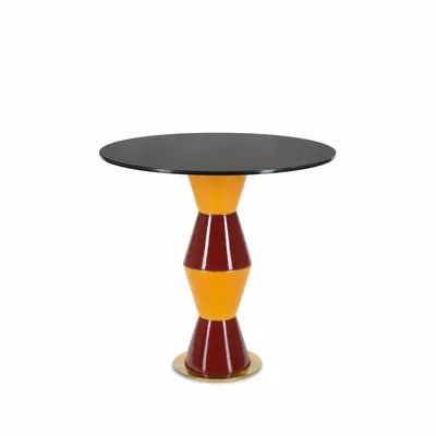 Autres tables  - PALM - TABLE D'APPOINT RONDE DE TAILLE MOYENNE - MARIONI