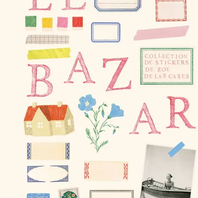 Stationery - The Bazaar sticker book - HACHETTE LIVRE