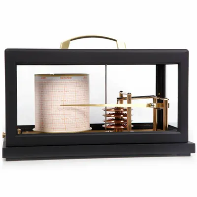 Decorative objects - GRAND BAROGRAPH DE LUXE NOIR - NAUDET